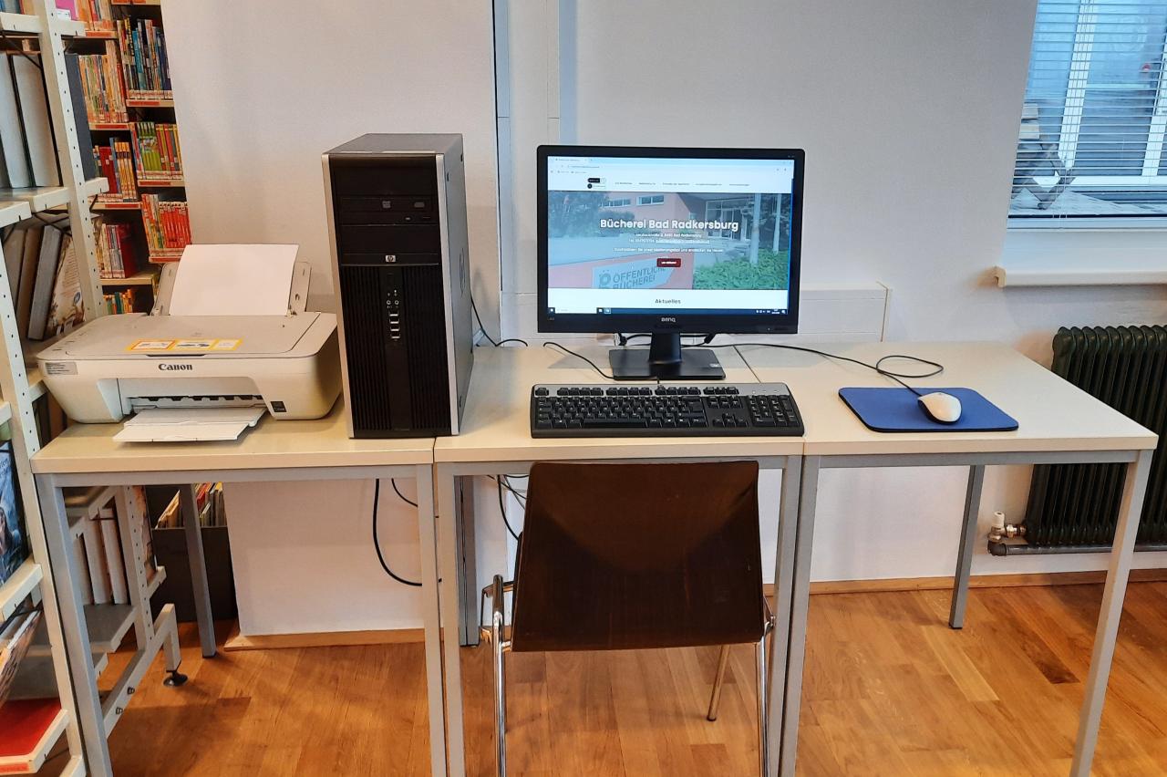 Internetarbeitsplatz