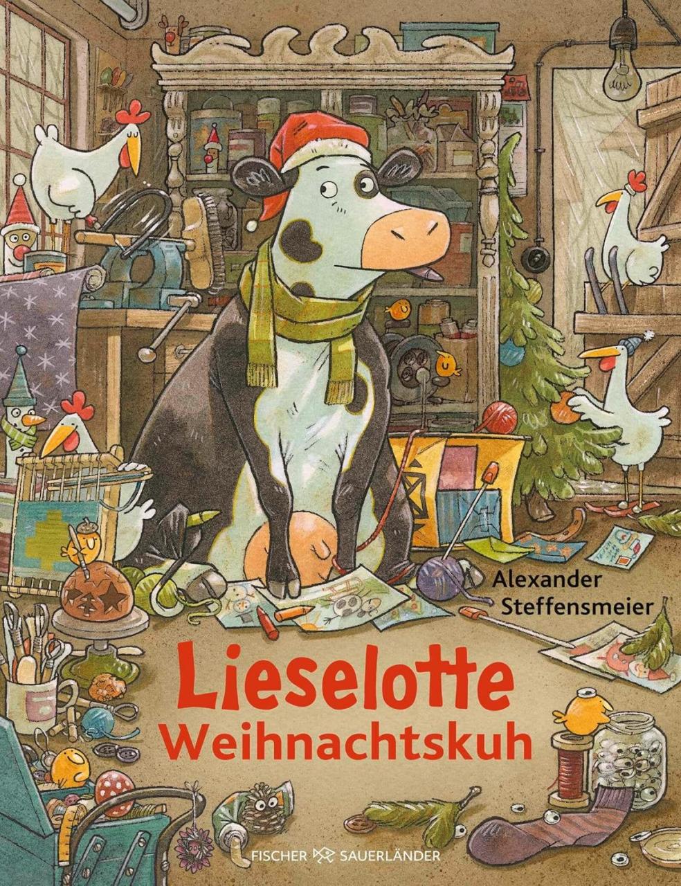 Lieselotte Weihnachtskuh Buchcover