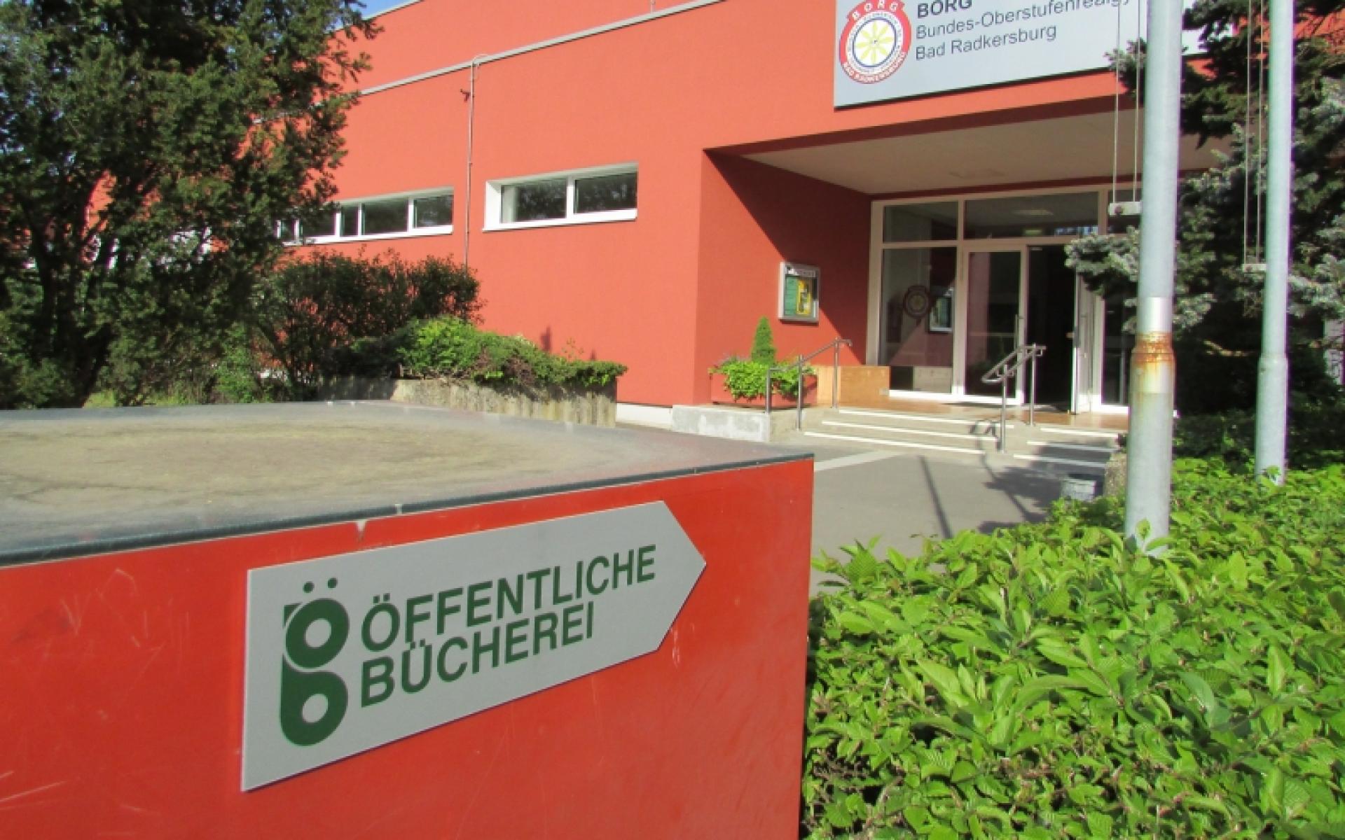 Außenansicht Bücherei Bad Radkersburg